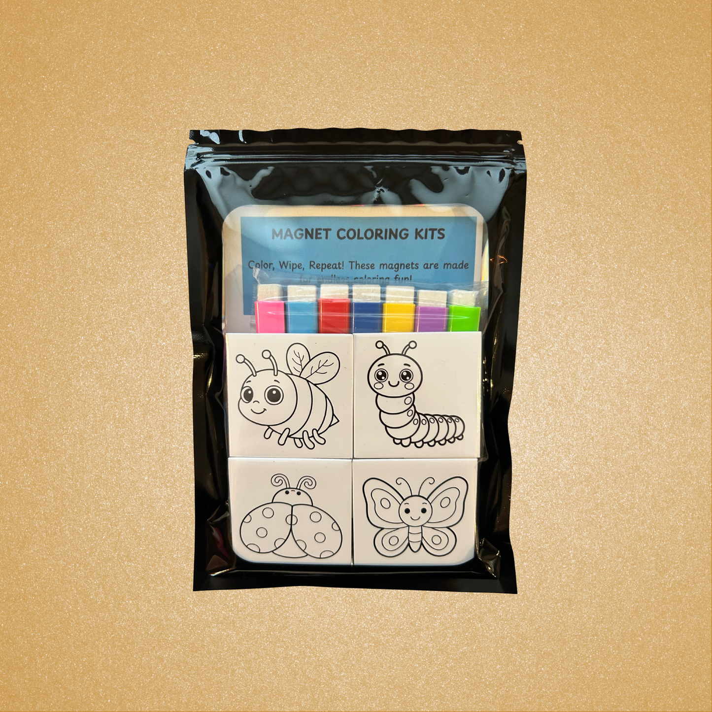 Color Me Dry Erase Magnets (Set of 4)