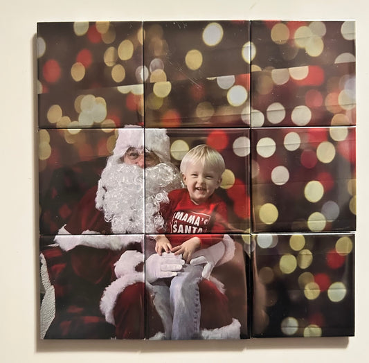 9 Piece Custom Photo Puzzle