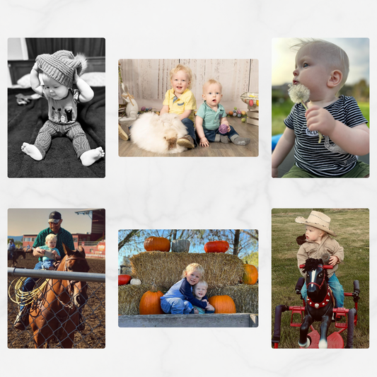 2"x3" Custom Photo Magnets 6 Pack