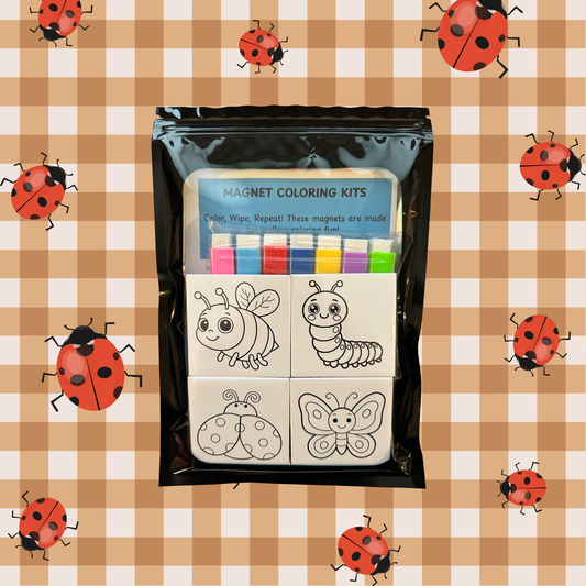 Color Me Dry Erase Magnets 2"x2"